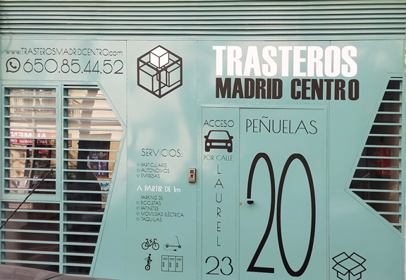 Alquiler de trasteros en Madrid Centro